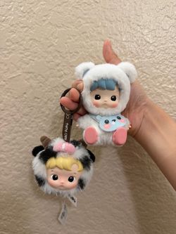 POPMART - HACIPUPU Bundle: Snuggle With You & The Constellations Plush Keychain