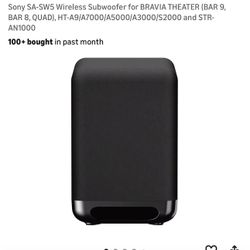 Sony Subwoofer 