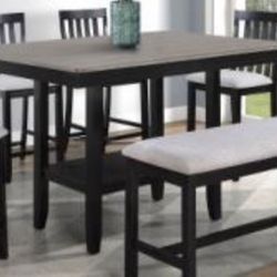 Counter/Bar Height Kitchen Table Set