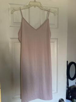 American Eagle Pink Mauve Large Slip Dress Tank Sleeveless Soft Sleepwear