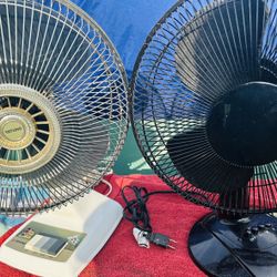 Two Rating Fans Great Working Condition 