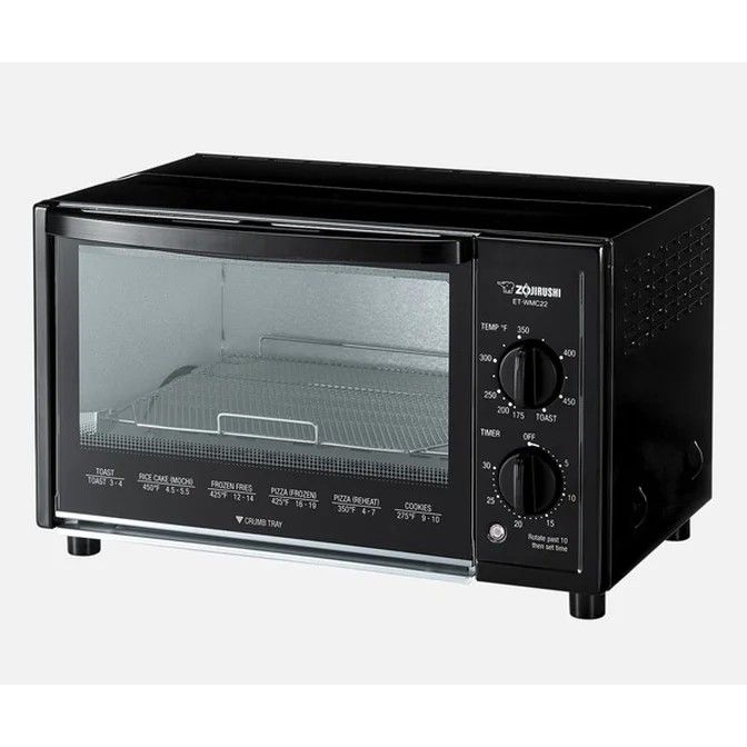 Toaster Oven Zojirushi ET-WMC22BA, Black