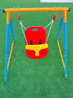 Toddler swing indoors/outdoors