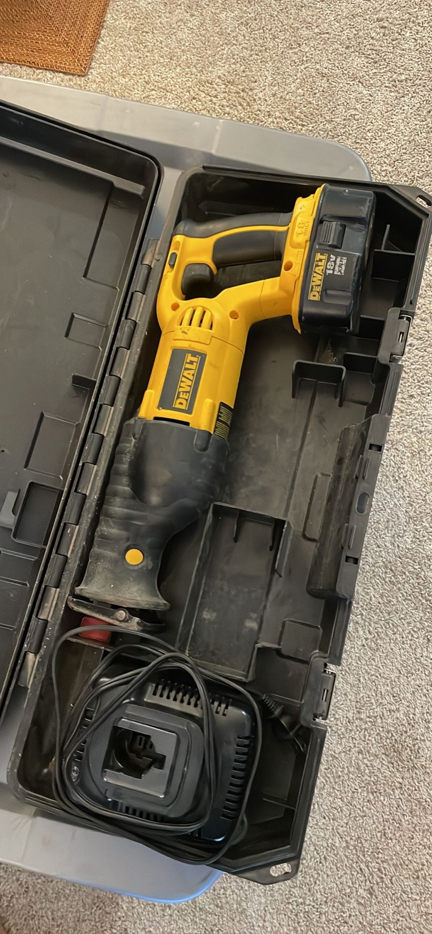 Cordless Dewalt Sawzall