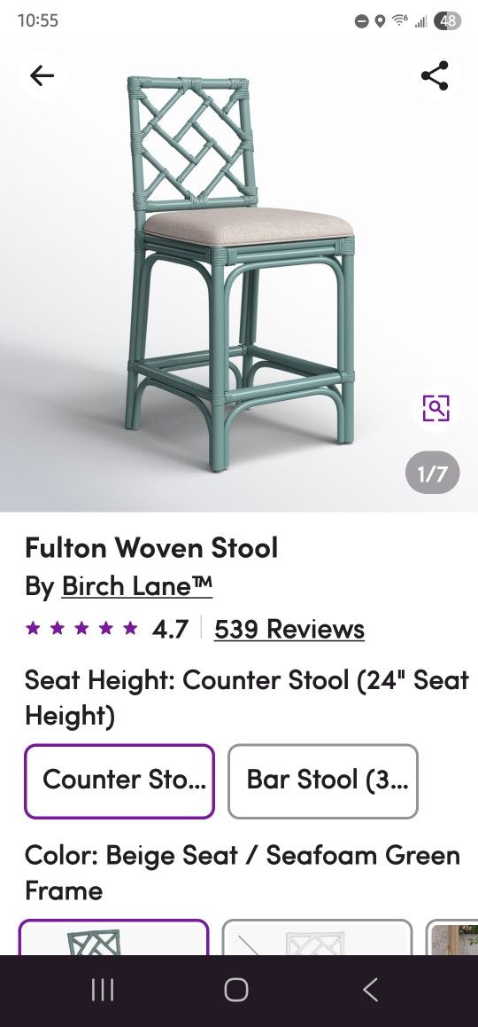Counter Height - 2 Stools