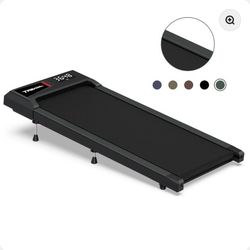 WELLFIT 10% Incline Walking Pads with Handle Bar for Home Office Apartment, Small Under Desk Treadmills with Hiking Climbing Mode for Efficient Fat-Bu