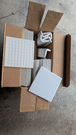Assorted tiles and remnants