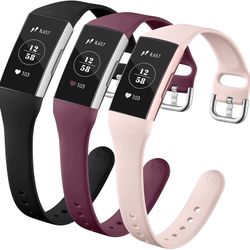 Fitbit Charge 3 / Charge 4 Bands (3-Pack)