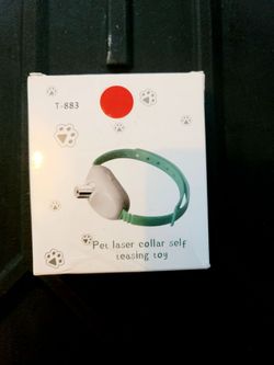 Pet Laser Collar Self Teasing Toy T-883