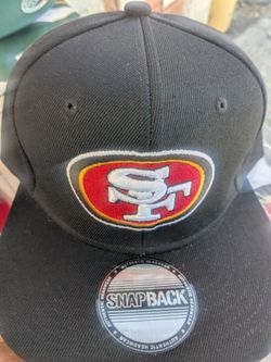 49ers Snapback Hat Black