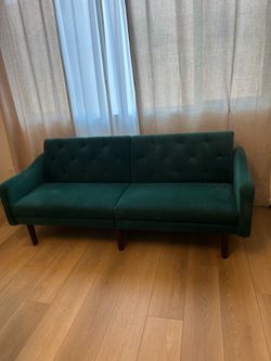 Green couch