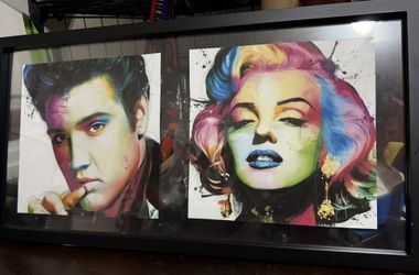 Marylin Monroe Elvis Pop Art