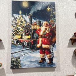 Santa Claus Picture Frame