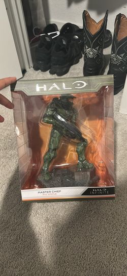 halo master chief pvc statue