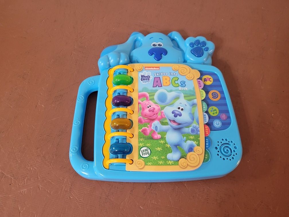Leap Frog Blue's Clues & You! Skidoo Into ABCs Book