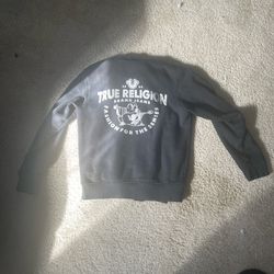 Black True Religion Zip Up Size S