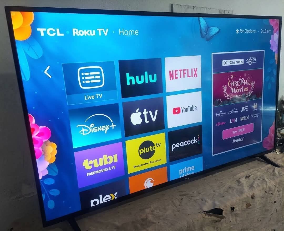 SMART TV TCL 75" 4K ROKU LED HDR DOLBY VISION FULL UHD 2160p✴️ ( NEGOTIABLE )✴️ FREE DELIVERY ✴️