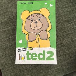 TED 2 TEDDY BEAR ACTION PLUSH PENDANT