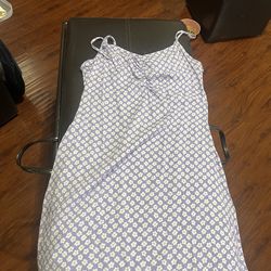 H&M Divided Women’s Purple Floral Dress Size Small