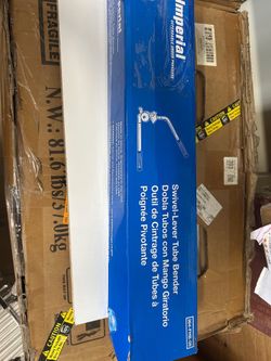 IMPERIAL 364-FHB-08 1/2" O.D. Tube Tubing Bender; Swivel Handle, Angle Markings From 0 to 180°
