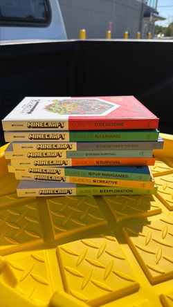 Mojang Minecraft Guide Books Lot of 8