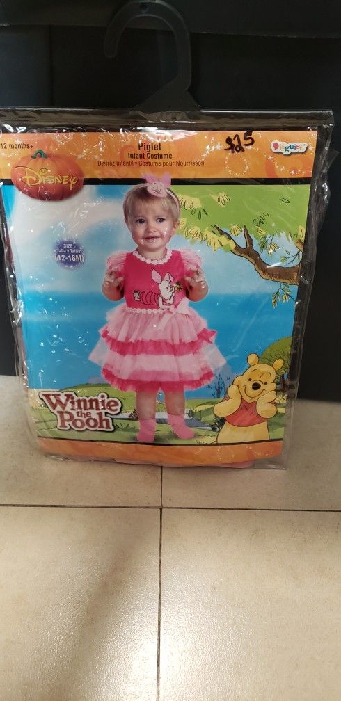 Winnie The Pooh Piglet Costume For Bday , Halloween Or Any Other Event