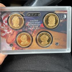US Mint Presidential $1 Coin Proof Set