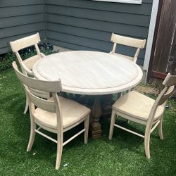Indoor Table And Chairs