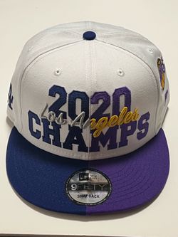 2 Lakers x Dodgers 2020 champs cap