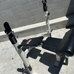 Body By Jake Weight Bench /squat Rack 