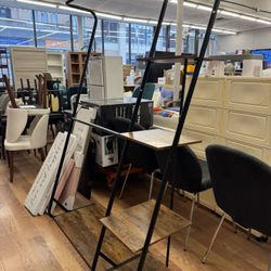 Double-Rod Open-Closet Clothes Storage Wardrobe