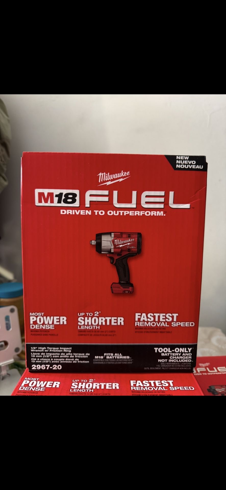 Milwaukee M18 High Torque Impact Wrench Tool Only