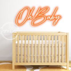 Oh Baby - Neon Sign 20” wide