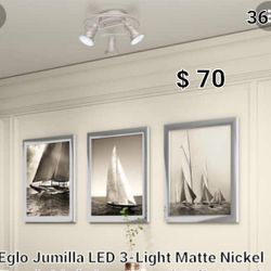 Brand New Eglo Jumilla Led 3 Lights 