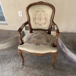 Chateau d’Ax Louis XV Tapestry Armchair 