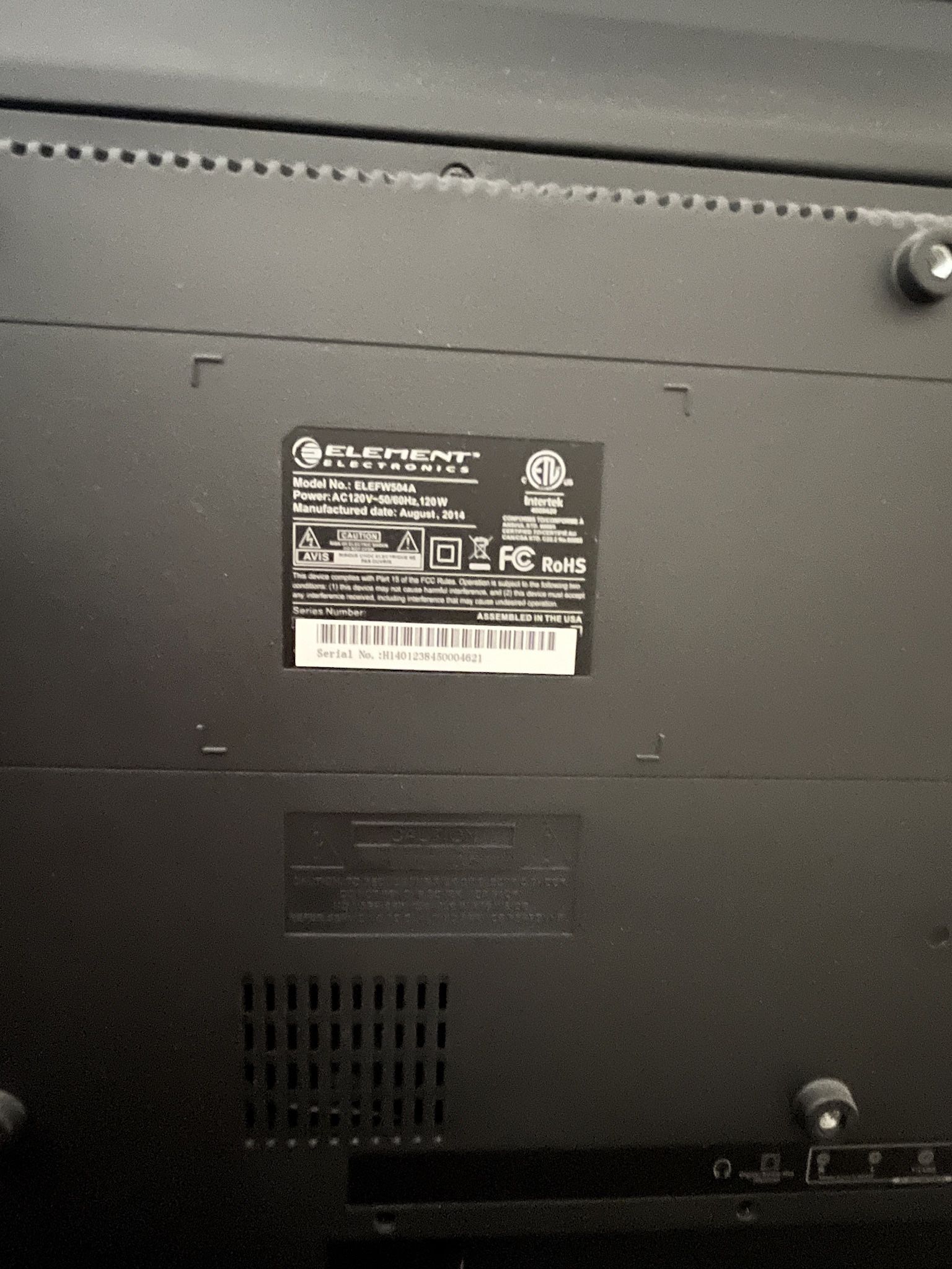 FHD Digital LED Element TV 50”