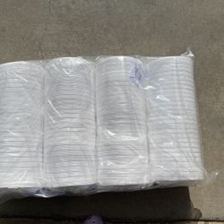 9” Foam Plates 1 Compartments 500