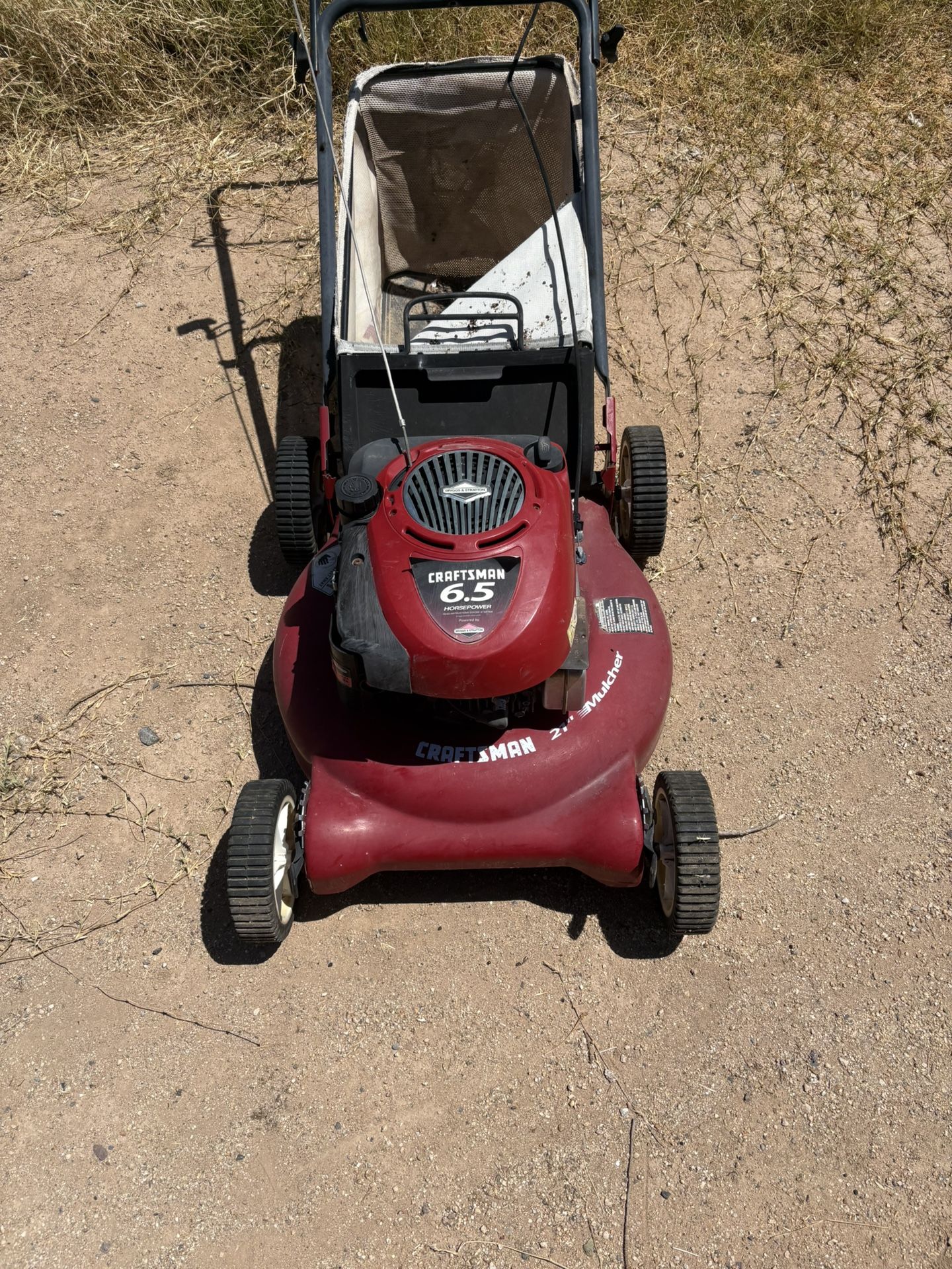 Craftsman Lawn Mower 6.5 Horse Pwr 22” Cutting Blades