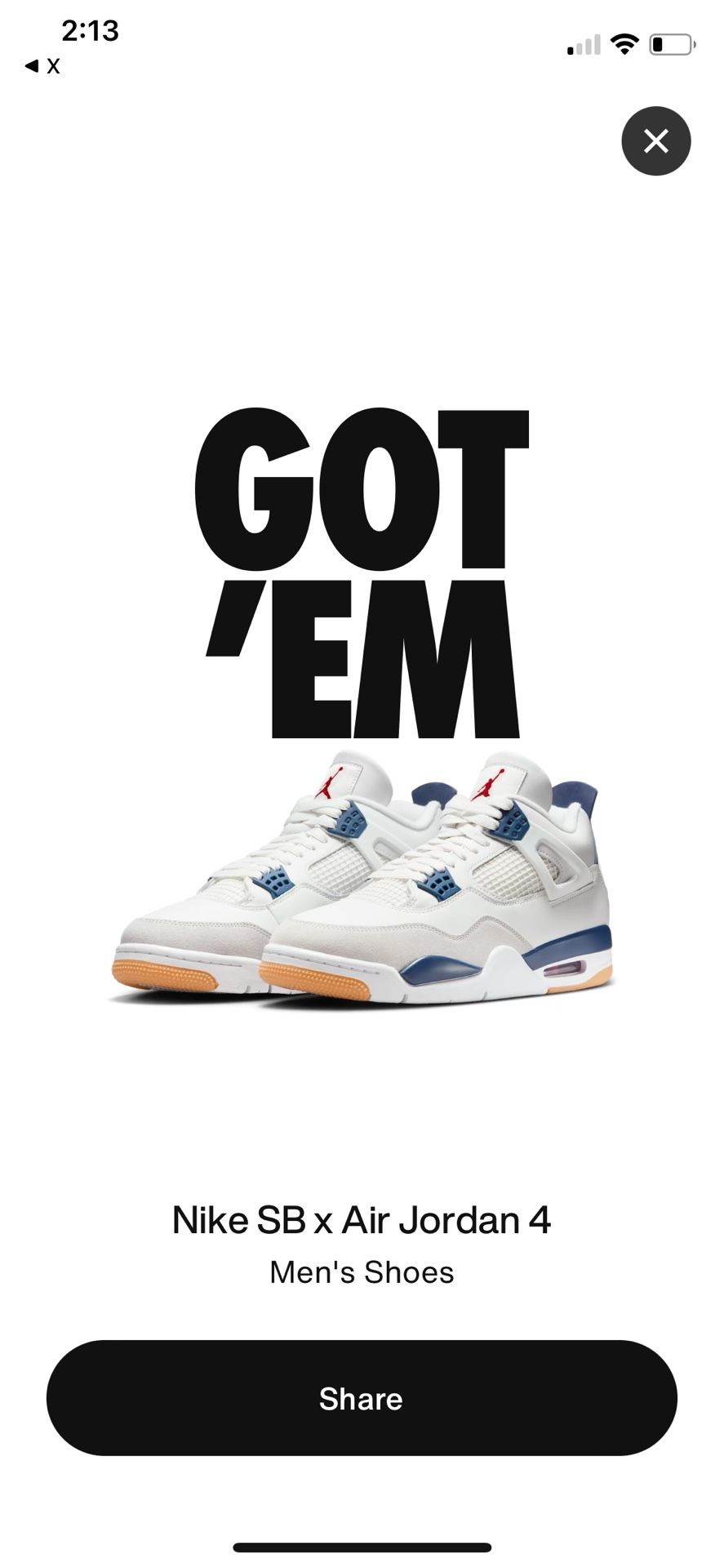 Jordan 4 Retro x SB Navy(White/Blue/Red/Gum)