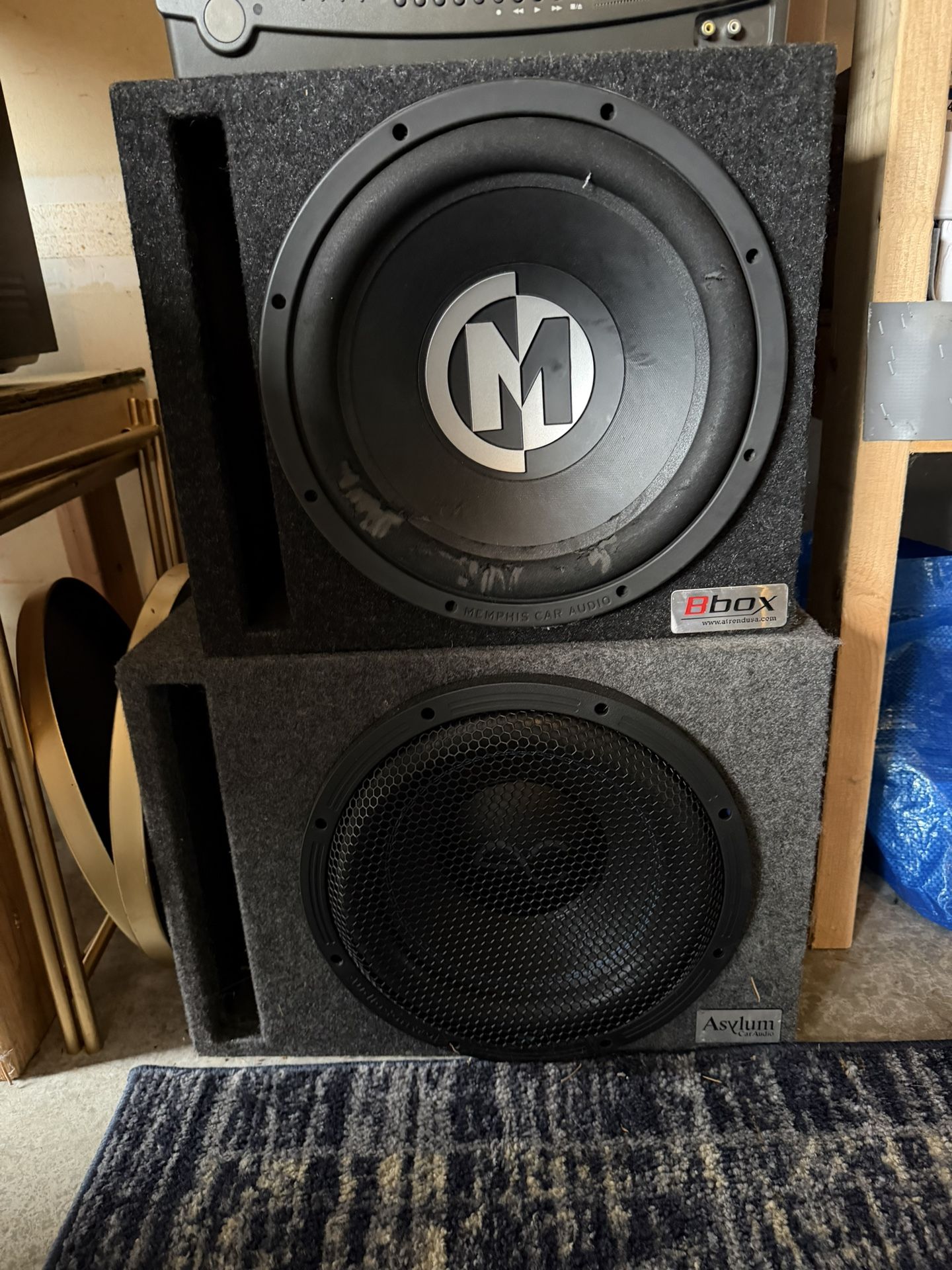 15-PR12S4V2 - Memphis Power Reference 12" SVC 4 ohm Subwoofer