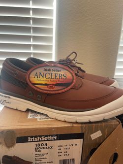 Irish setter fishing shoes new size 11.5