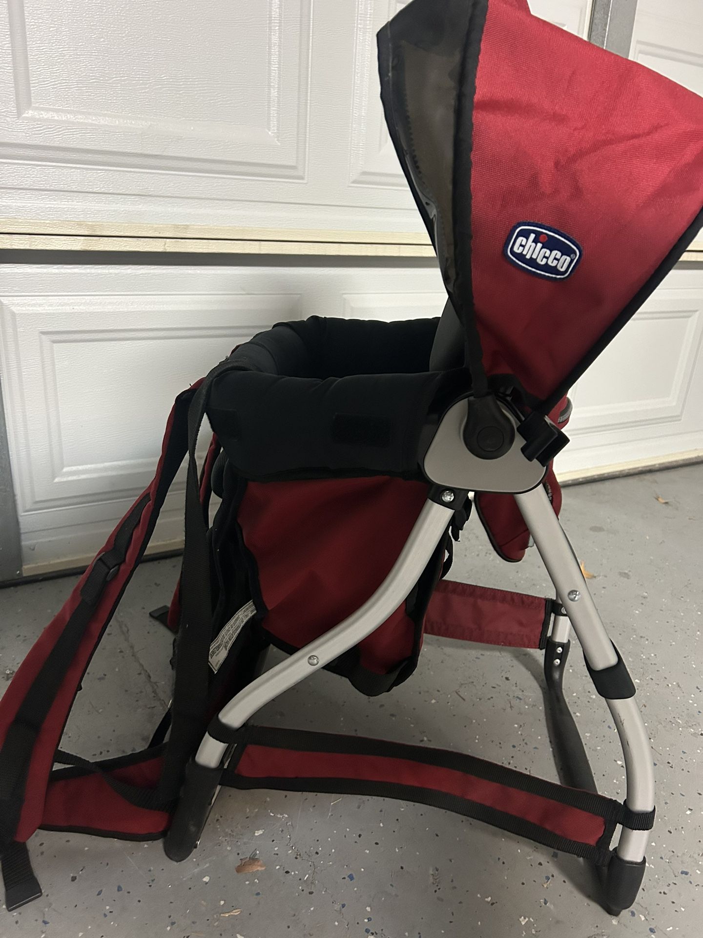 Chicco Backpack Baby / Toddler Carrier - Red