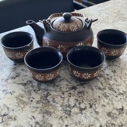 Floral Complete tea set