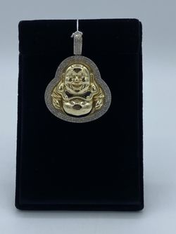 10K Men’s Budda Pendant 