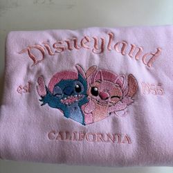 Embroidery angel and stitch