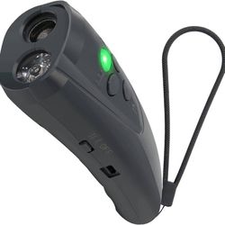 new  Dog Barking Deterrent,Ultrasonic Training 3 in 1,Bee Sound,Dual Frequency Anti Barking Device Rechargeable with Flashlight/Wrist Strap,Handheld D