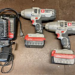 Porter Cable 1/2 Inch Impact Wrench x2