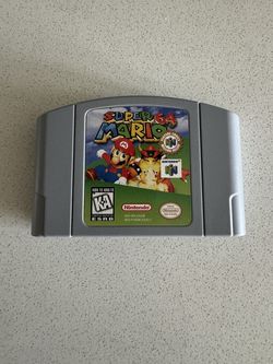 Super Mario 64 N64 Nintendo| Reproduction USA Version, Non- Vintage