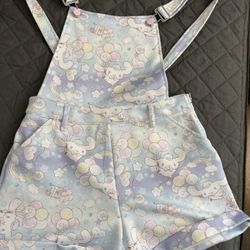 Cinnamoroll Overall Shorts Size S