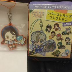 Juliana/Aoi and Quaxly Rubber Strap Charm - Pokemon